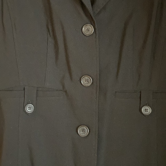 Long black suit jacket - Picture 4 of 10